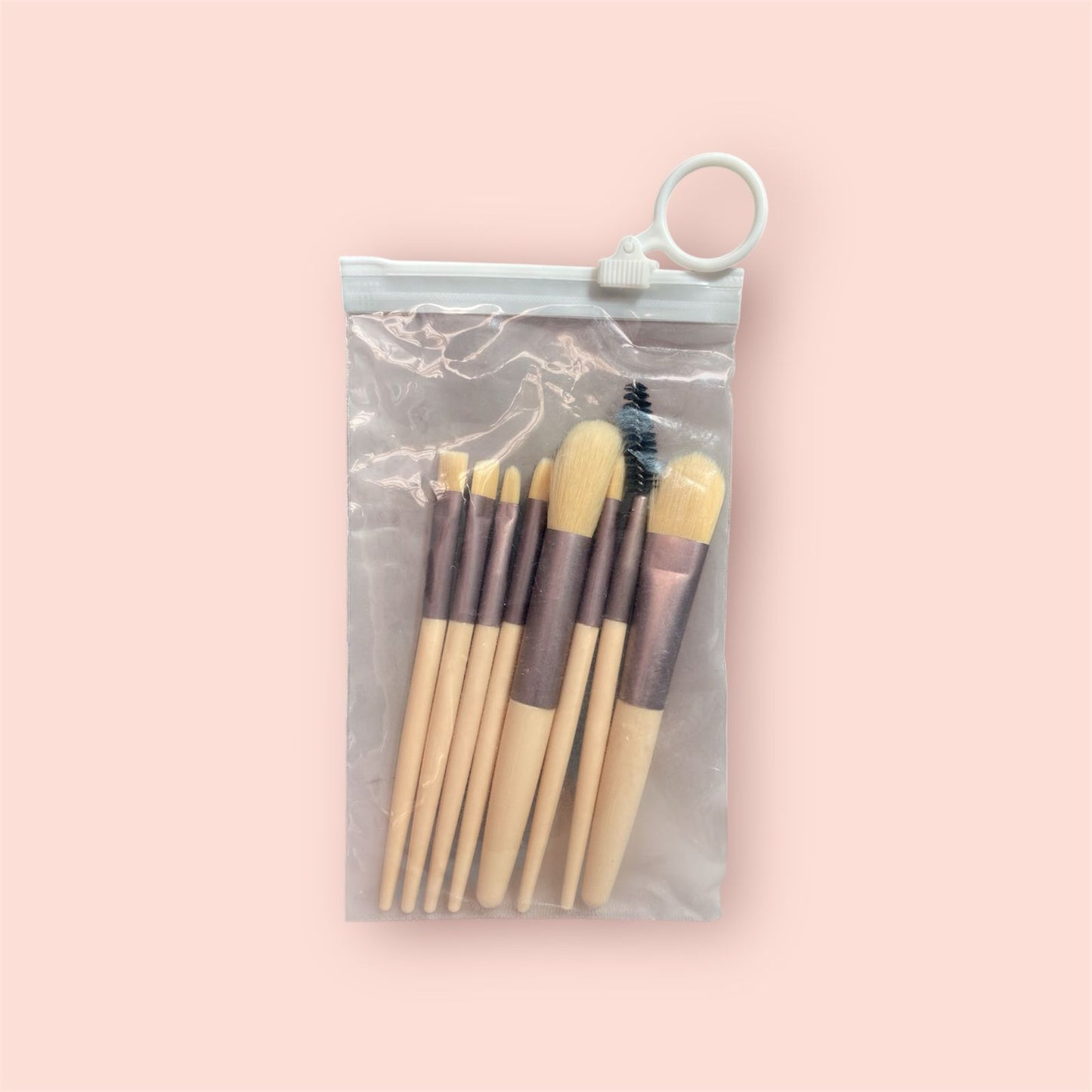 Kit de Pincéis de Maquiagem – 8 Peças com Estojo