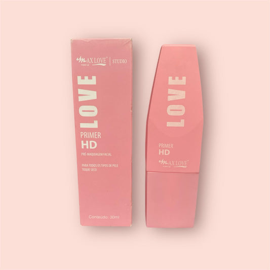 Primer HD Pré-Maquiagem Facial - Max Love (30ml)