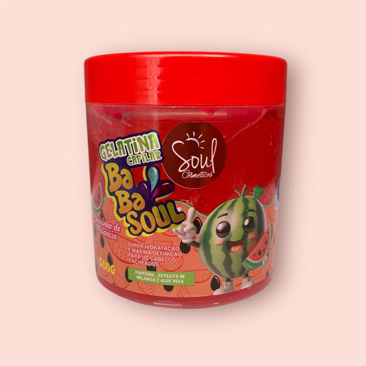 Gelatina Capilar BaBa Soul - Cheirinho de Melancia (500g)