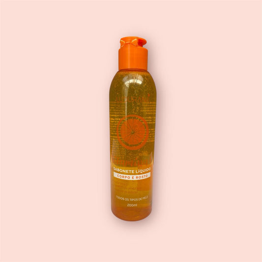 Sabonete Líquido Corpo e Rosto Ludurana - Vitamina C (200ml)