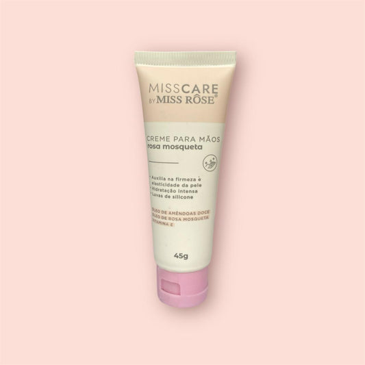 Creme Hidratante para Mãos MissCare - Rosa Mosqueta (45g)