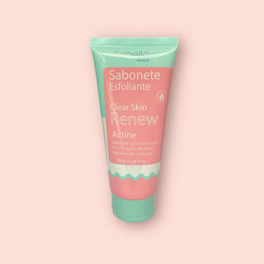 Sabonete Esfoliante Clear Skin Renew - Fabella Makeup (100g)